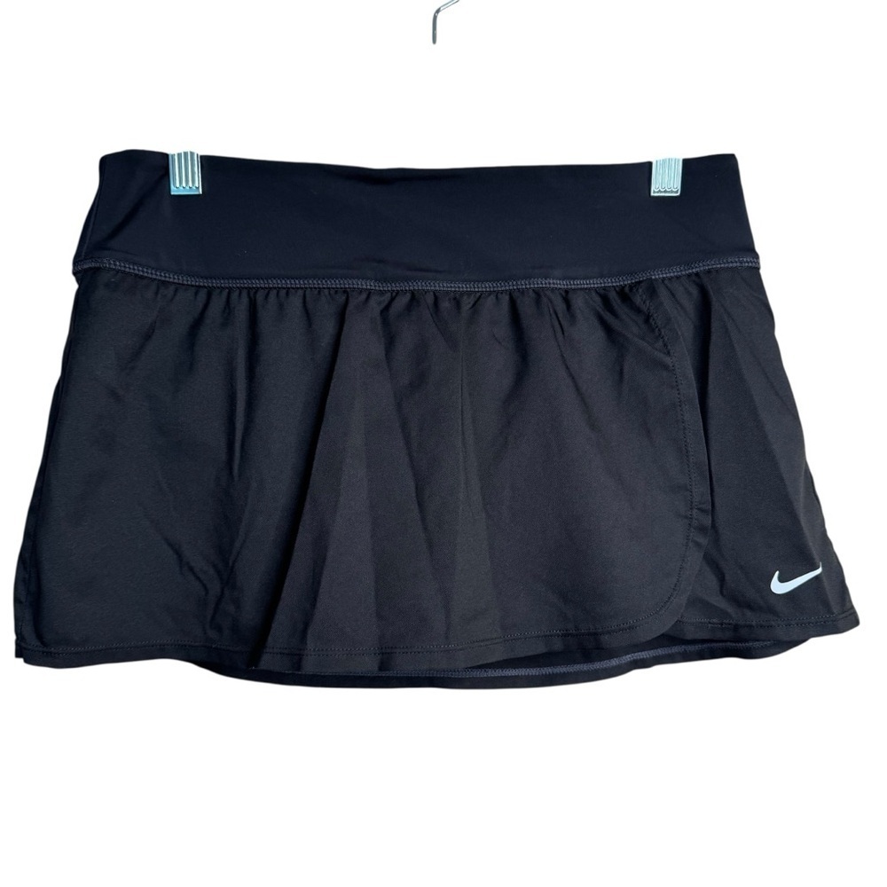NIKE women’s Swim Black Boardskirt bikini bottoms BLACK-Size Small D18
